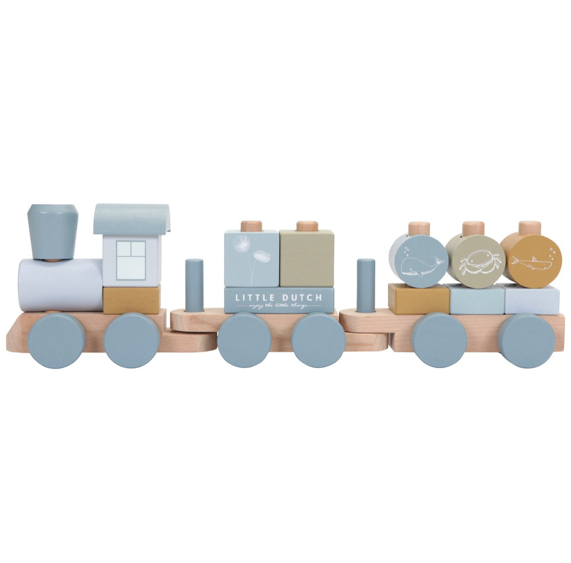 Little Dutch - Blokkentrein Ocean