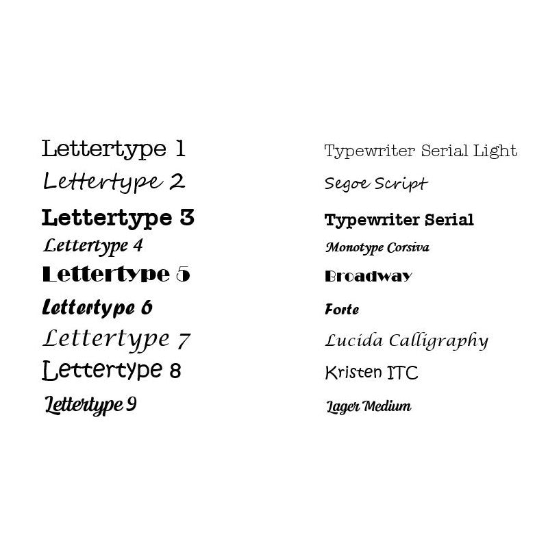 Little Dutch - Blokkentrein Forest Friends - Gepersonaliseerd